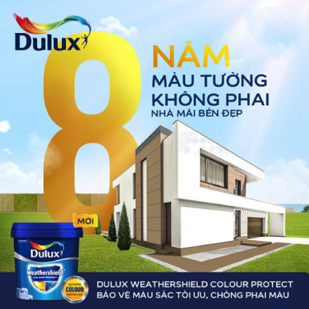Dulux Weathershield Colour Protect Mờ E015 15L