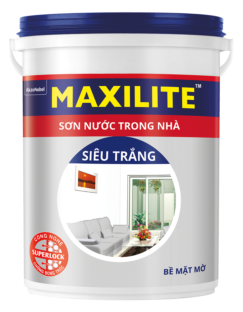 Sơn nước Maxilite Total 30C trong nhà