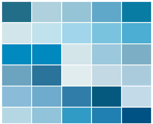 Sơn nhà màu xanh dương phù hợp với những ai?