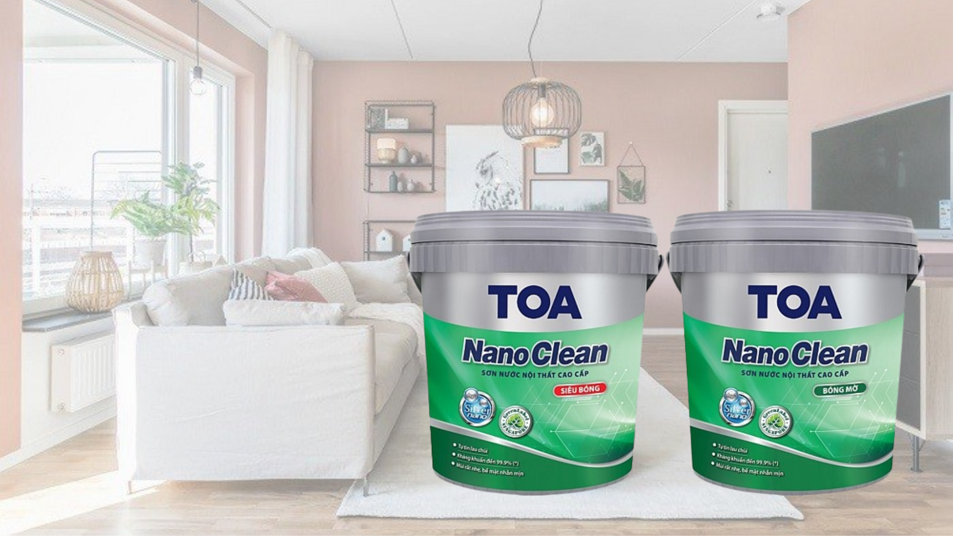5 loại sơn nội thất chống bám bẩn và dễ lau chùi nhất