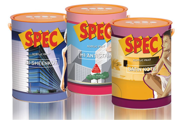 Sơn Spec - Sơn chống thấm, chống rêu mốc