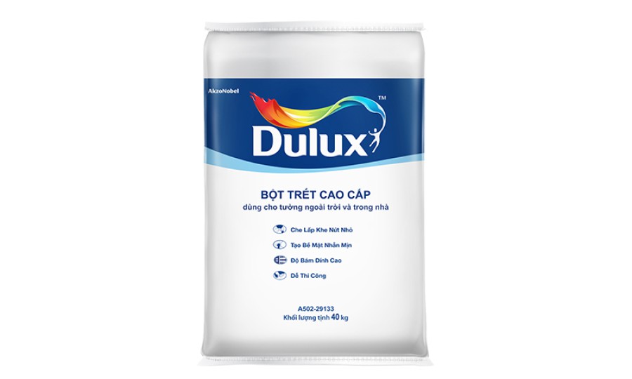 So sánh bột trét tường Dulux với các dòng bột trét phổ biến